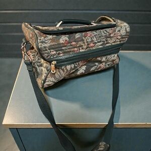 Atlantic Floral 80s Tapestry Bag